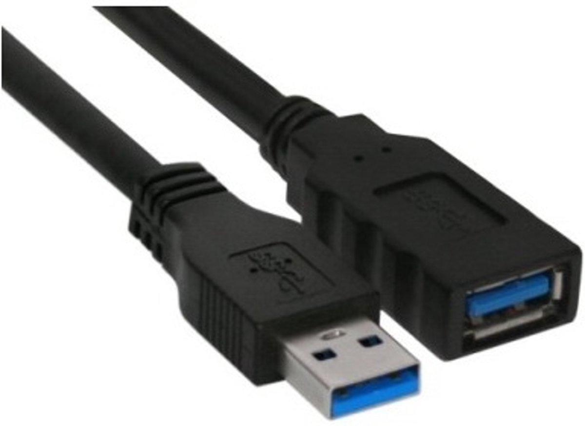 InLine USB 3.0 Verlängerung 1m [Stecker - Buchse, Typ A]